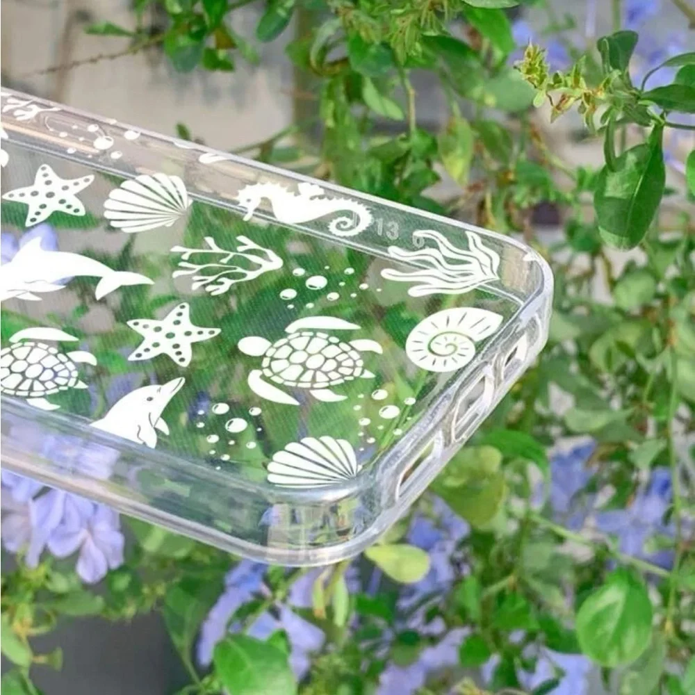 ⚠️Clearance iPhone 15/Pro/Pro Max Cute Dolphins Phone Case - Picture 3 of 3